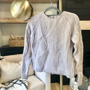 Madewell wool lavender sweater